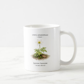 Mug Éphémères printaniers du Japon – Anémone japonaise