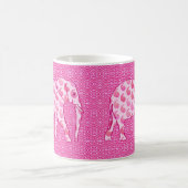 Mug Ephène de mer - rose glacé et fuchsia (Centre)