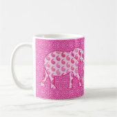 Mug Ephène de mer - rose glacé et fuchsia (Gauche)
