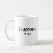 Mug Éphésiens 2:10 (Gauche)