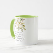 Mug Éphésiens 2:8 Par grâce vous avez sauvé la Bible (Devant gauche)