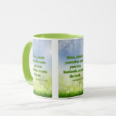 Mug Éphésiens 5:22 KJV Bible Écriture Pic Deux Tons (Devant gauche)