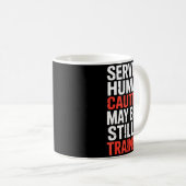 Mug Epic Caution Service Human Bite Training Still May (Devant droit)