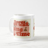 Mug Epic Game Time Fun No Chores Slogan (Devant gauche)