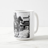 Mug Epic Samurai Rider Manga Art Imprimer (Devant droit)