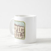 Mug Epic Vail Fun Travel Design de dessin (Devant gauche)