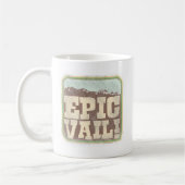 Mug Epic Vail Fun Travel Design de dessin (Gauche)