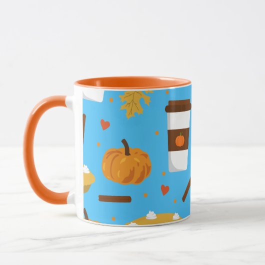 Mug épice citrouille d'amour (Gauche)