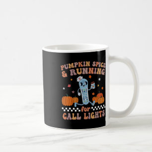 Mug Épice citrouille Et Courir Pour Les Feux D'Appel E