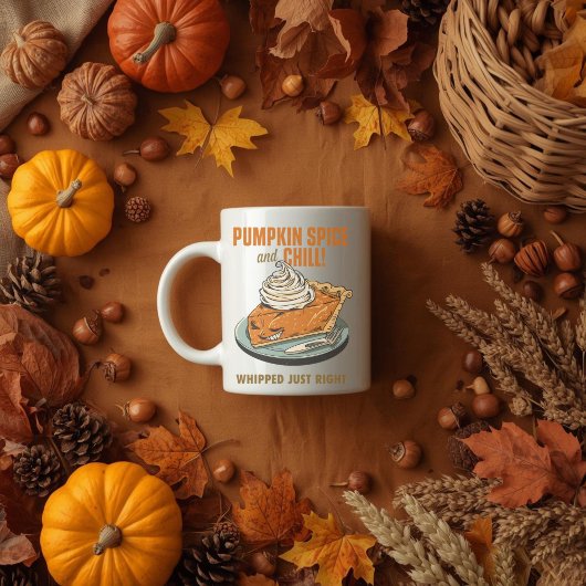 Mug Épice citrouille et refroidissement drôle Thanksgi