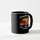 Mug Épice citrouille Et Tout Nice Chute Plaid Leopa (Devant droit)