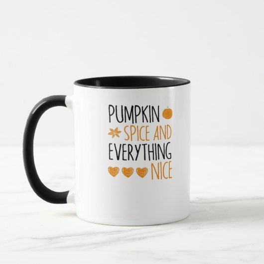 Mug Épice citrouille Et Tout Nice - Présent Pour Ha (Gauche)