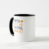 Mug Épice citrouille Et Tout Nice - Présent Pour Ha (Devant gauche)