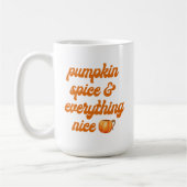 Mug Épice citrouille & Tout Nice (Gauche)