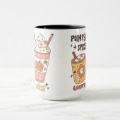 Mug Épice citrouille & Tout Nice, Vibes Automatiques (Centre)