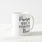 Mug Épice et tout de citrouille bonnes (Devant droit)