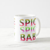 Mug ÉPICES BÉBÉ BÉBÉ drôle cadeau d'action de grâce (Devant droit)