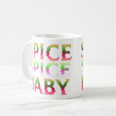Mug ÉPICES BÉBÉ BÉBÉ drôle cadeau d'action de grâce (Devant gauche)