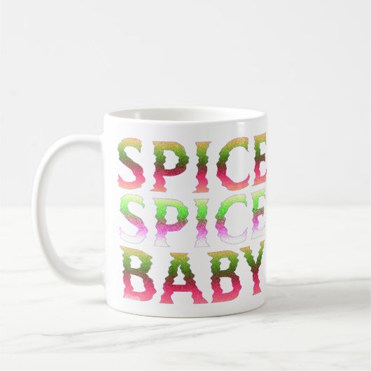 Mug ÉPICES BÉBÉ BÉBÉ drôle cadeau d'action de grâce (Gauche)
