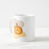 Mug Épices citrouilles et formes de blob Abstraites Ha (Devant gauche)