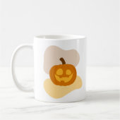 Mug Épices citrouilles et formes de blob Abstraites Ha (Gauche)