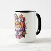 Mug Épices citrouilles et pourpre Nice : Funny Fall Aw (Devant droit)