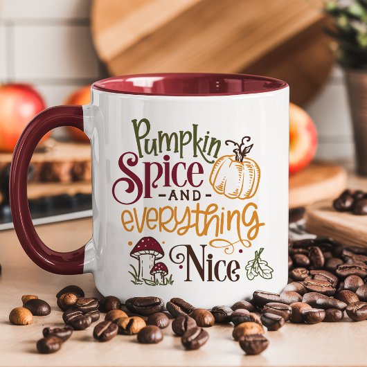 Mug Épices citrouilles Et Tout Beau Chute