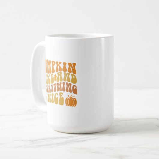 Mug Épices citrouilles Et Tout Bien (Devant gauche)