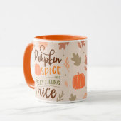 Mug Épices citrouilles et tout Nice (Devant gauche)