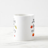 Mug Épices citrouilles & tout beau (Centre)