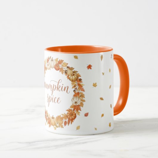 Mug épices de citrouille (Devant droit)