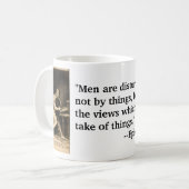 Mug Epictetus citation 1 (Devant gauche)