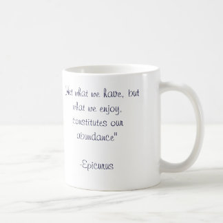 Mug Épicurus