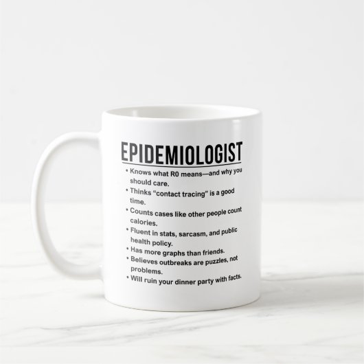 Mug épidémiologiste (Gauche)