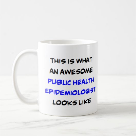 Mug épidémiologiste de la santé publique, génial (Gauche)