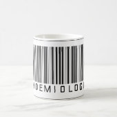 Mug Épidémiologue de code barres (Centre)