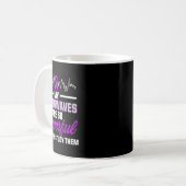Mug Epilepsy Awareness Epileptic Warrior Survivor  (Devant gauche)
