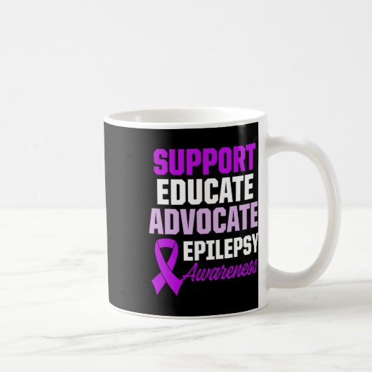Mug Epilepsy Awareness Epileptic Warrior Survivor 1 (Droite)