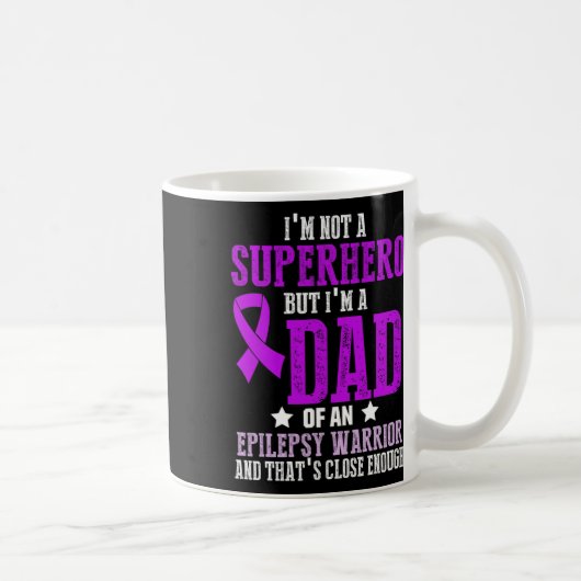 Mug Epilepsy Awareness Epileptic Warrior Survivor 6 (Droite)