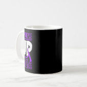 Mug Epilepsy Warrior Day Epileptic Ribbon Epilepsia Pu (Devant gauche)