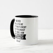 Mug Épileptologue personnalisé (Devant gauche)