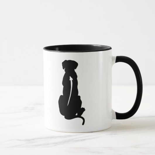 Mug Épine de race de chien de Rhodesian Ridgeback (Droite)