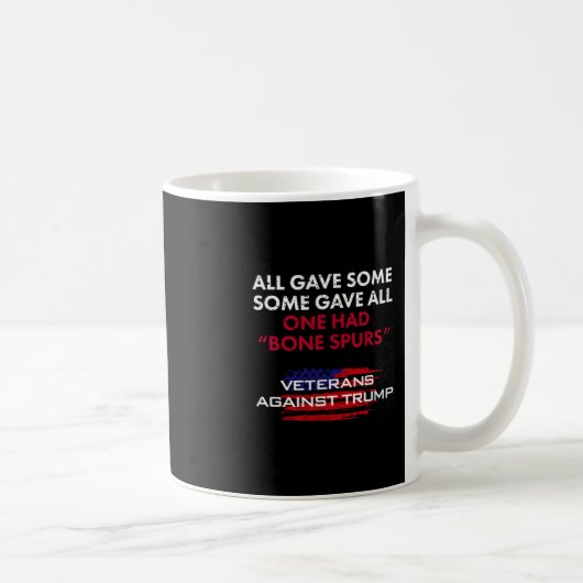 Mug Épines osseuses des vétérans anti-trump évadés du (Droite)
