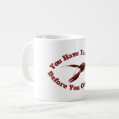 Mug Épinette Avant De Marcher Conception (Devant gauche)