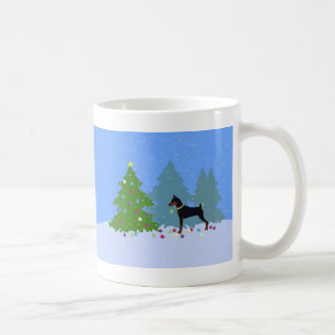 Mug Épingle dans la forêt Décoration de l'arbre de Noë