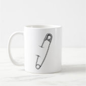 Mug Épingle de Sûreté Protestation Silencieuse (Gauche)