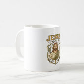 Mug Épinglette en émail Jésus Style Épinglette en émai (Devant gauche)