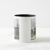 Mug Épissure du câble après le premier accident sur le (Centre)