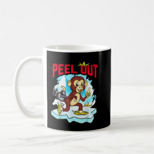 Mug Éplucher Funny Chimpanzé mignon Singe Patinage de