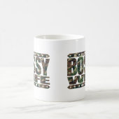 Mug ÉPOUSE AUTORITAIRE - j'utilise le pantalon serré (Centre)